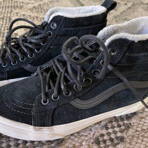 Barely Used- Vans Weather Proof Sk8-Hi - size 7